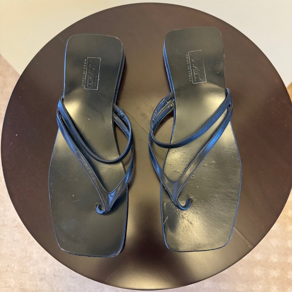 Harold Powell Black Women's Sandals